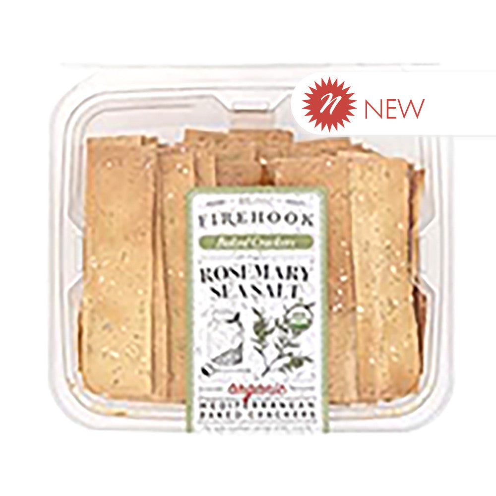 Wholesale Firehook Crackers Rosemary Sea Salt 8 Oz Tub- Bulk