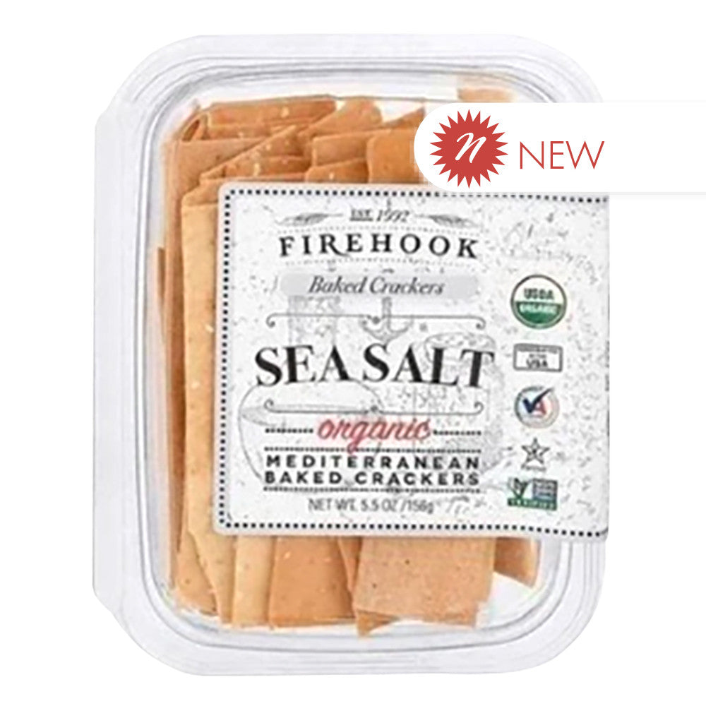 Wholesale Firehook Crackers - Sea Salt - 5.5Oz-8ct Case Bulk