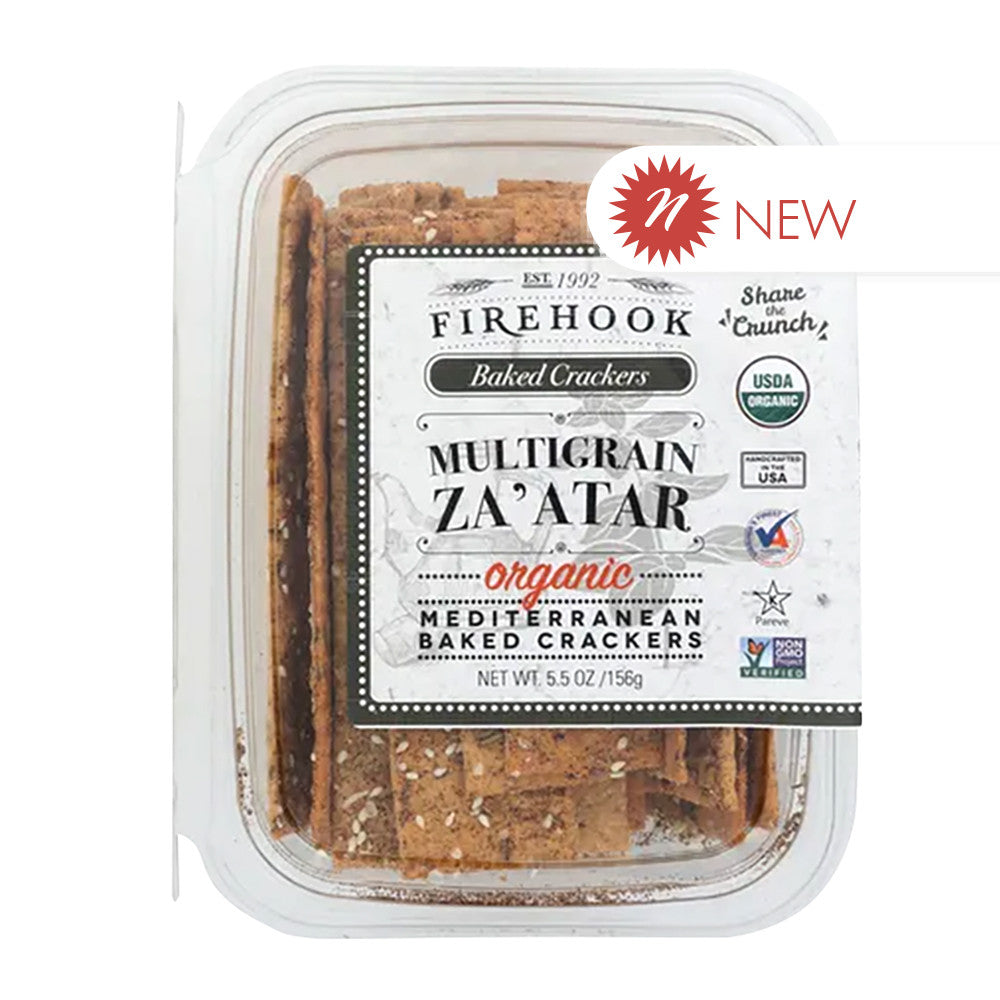 Wholesale Firehook Crackers - Za'Atar - 5.5Oz-8ct Case Bulk