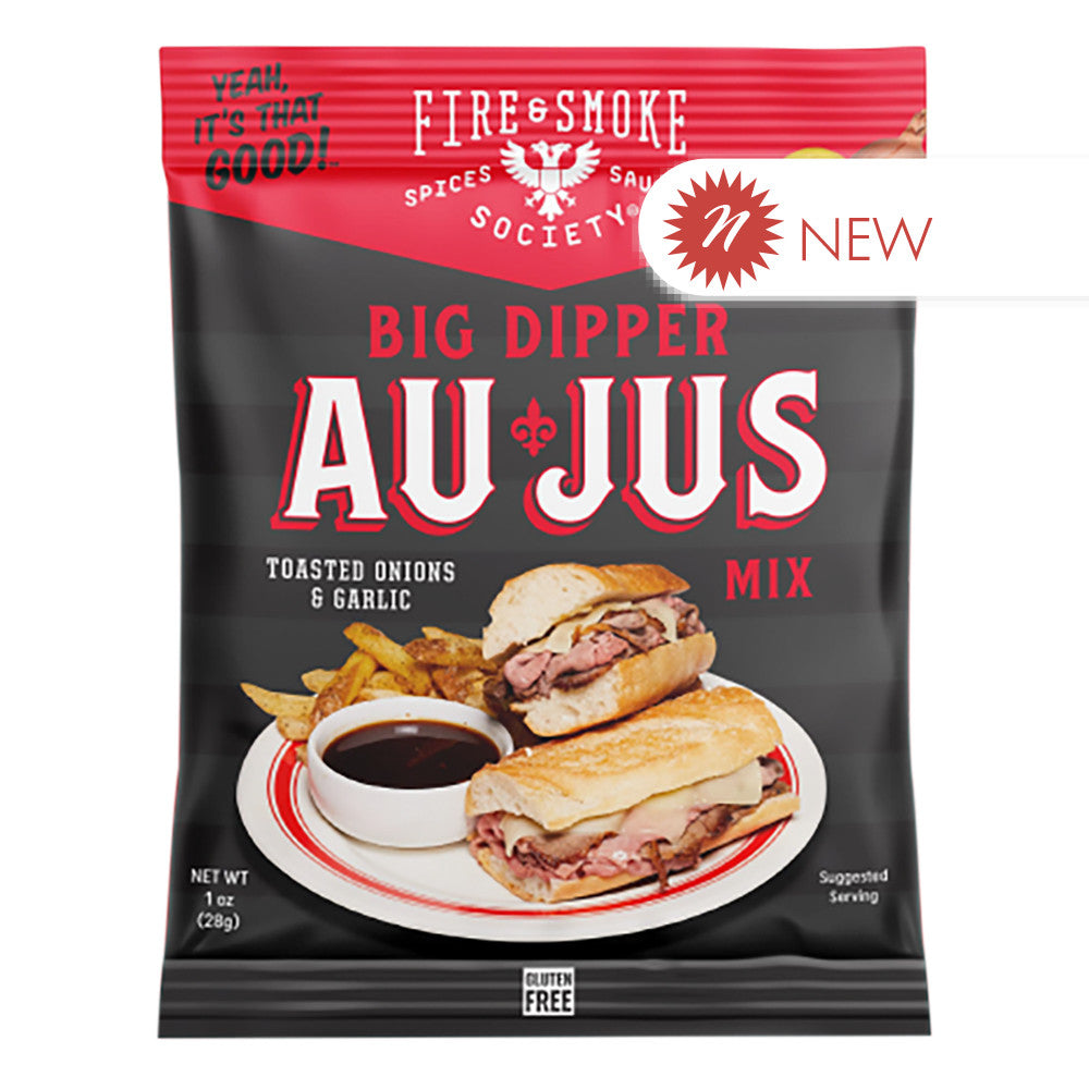 Wholesale Fire & Smoked - Au Jus Gravy Mix - 1Oz- Bulk