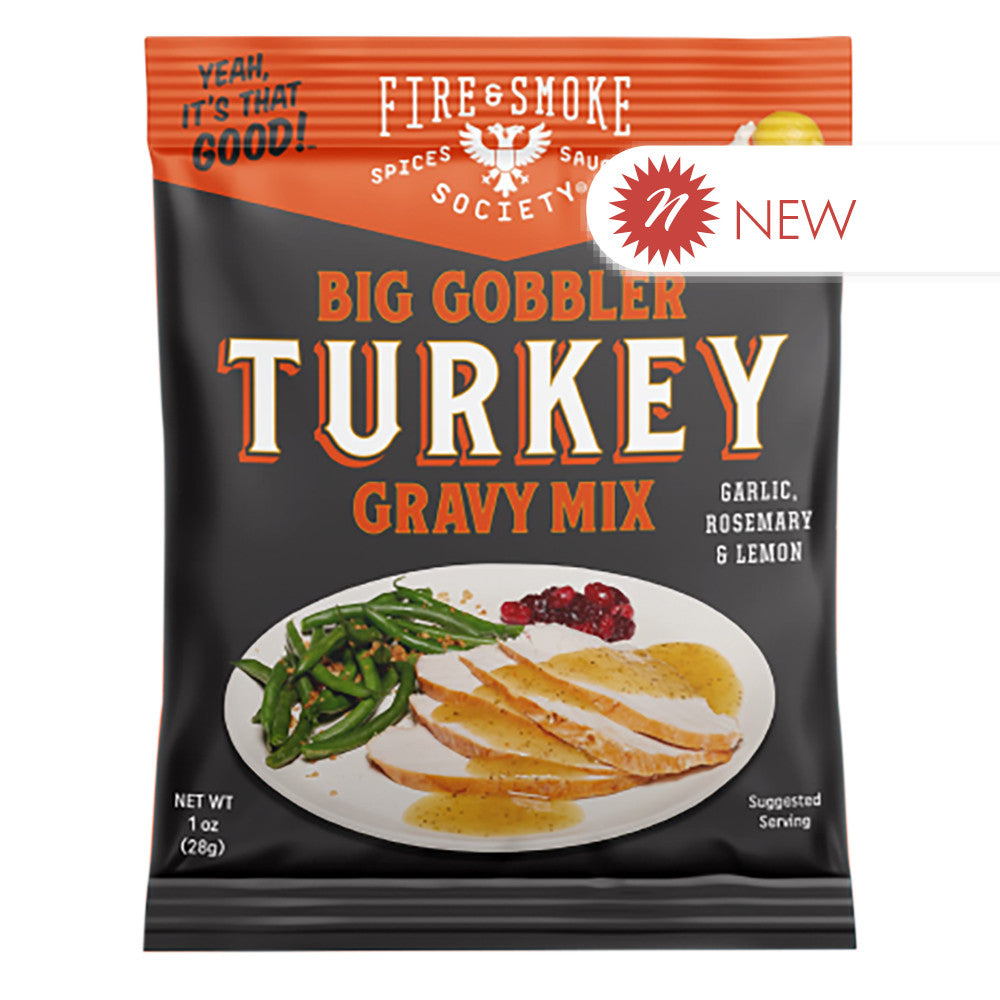 Wholesale Fire&Smoke - Big Gobbler Turkeygravymix - 1.2Oz- Bulk