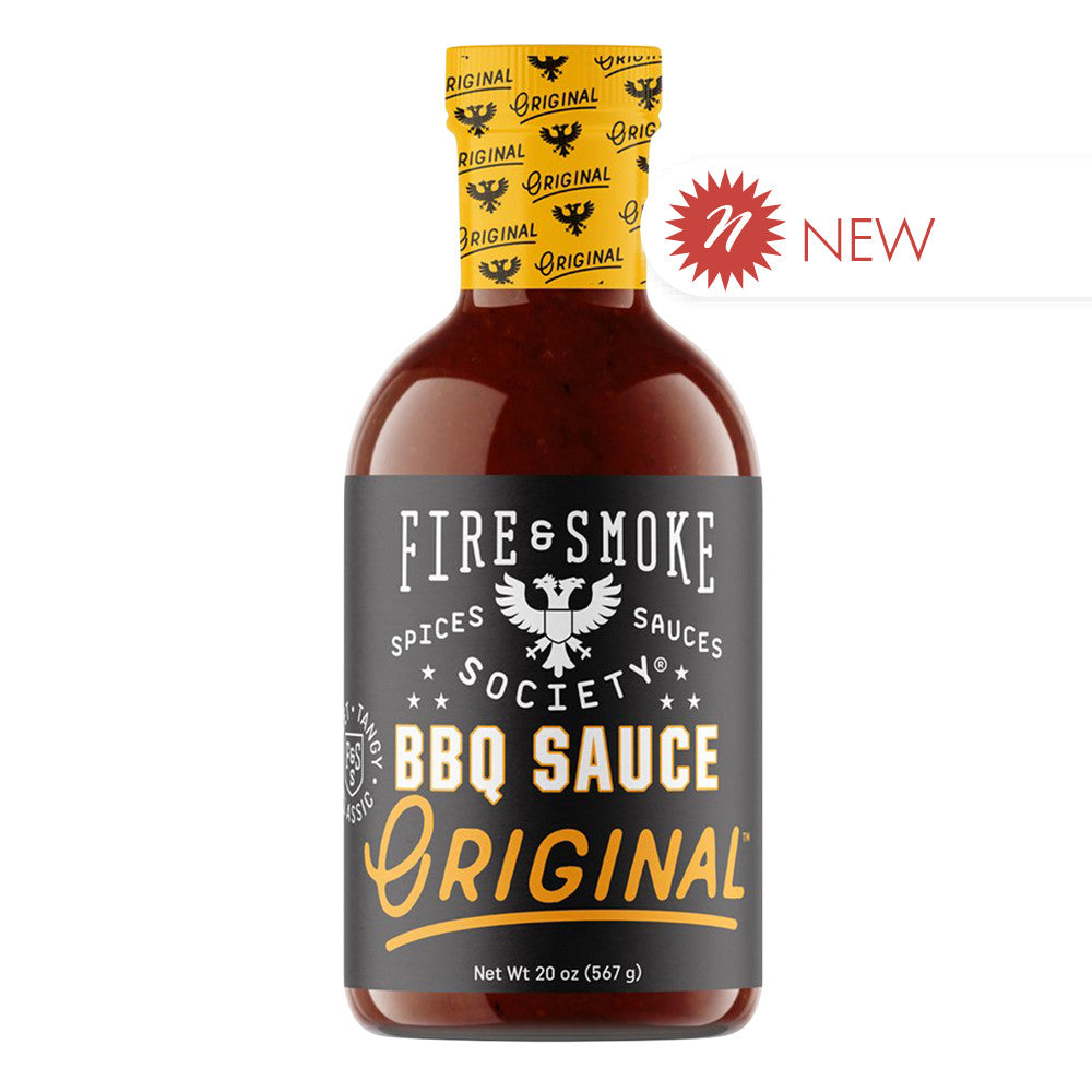 Wholesale Fire&Smoke - New Original Sauce - 20Oz-6ct Case Bulk