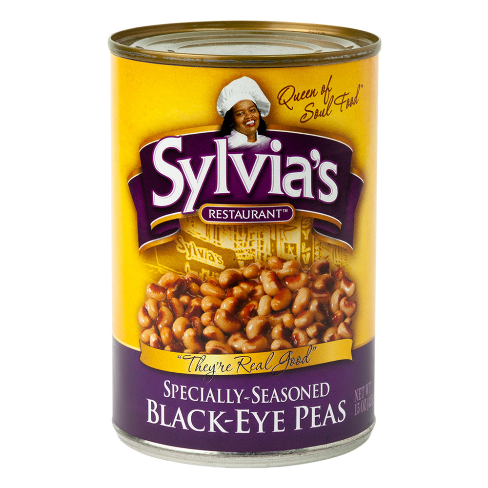 Wholesale Sylvia'S Fancy Black Eye Peas 15 Oz Can-12ct Case Bulk