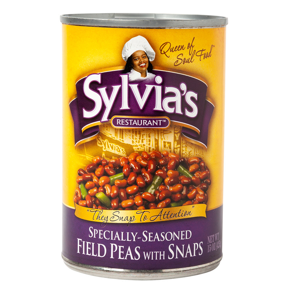 Wholesale Sylvia'S Fancy Field Peas With Snaps 15 Oz Can-12ct Case Bulk