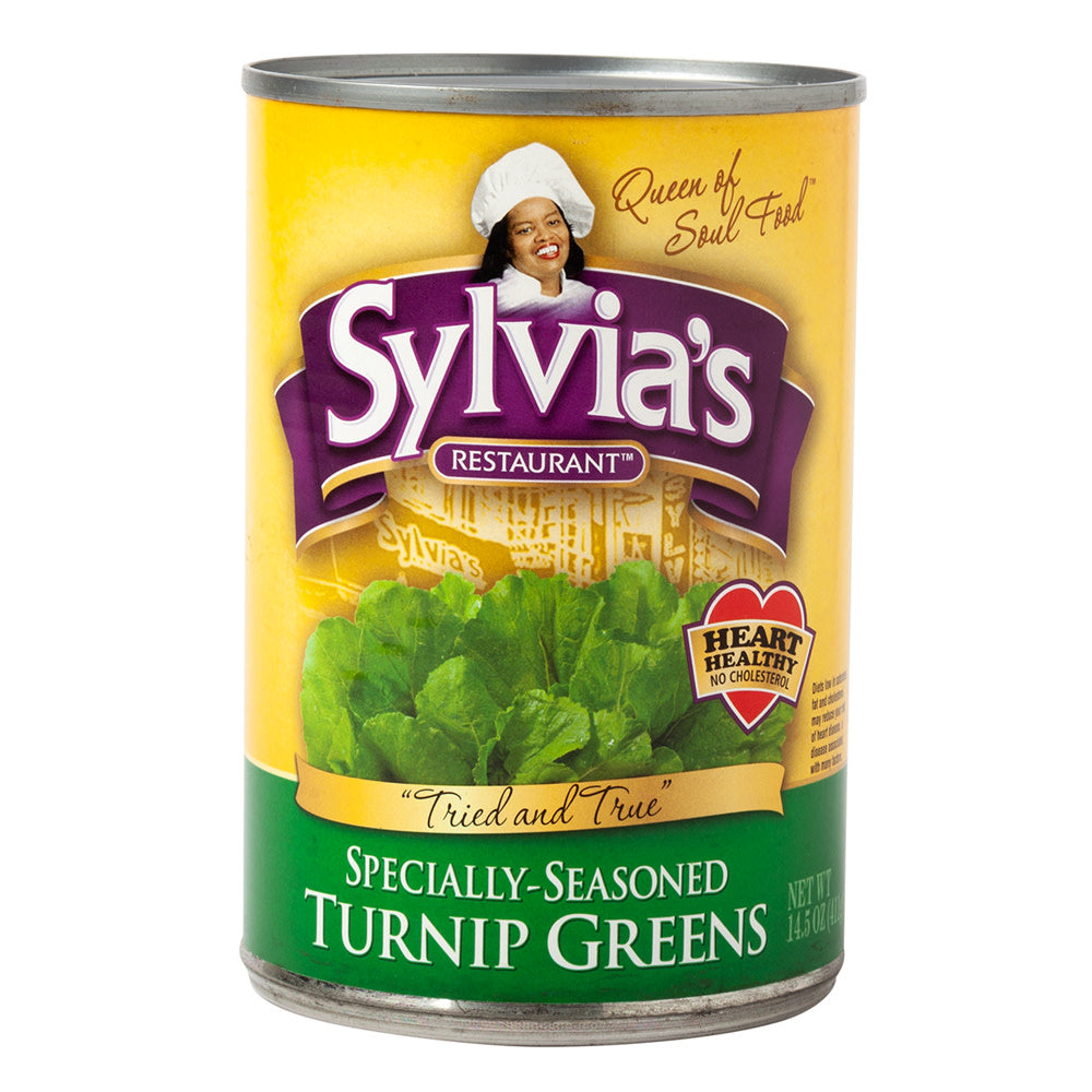 Wholesale Sylvia'S Fancy Turnip Greens 14.5 Oz Can-12ct Case Bulk