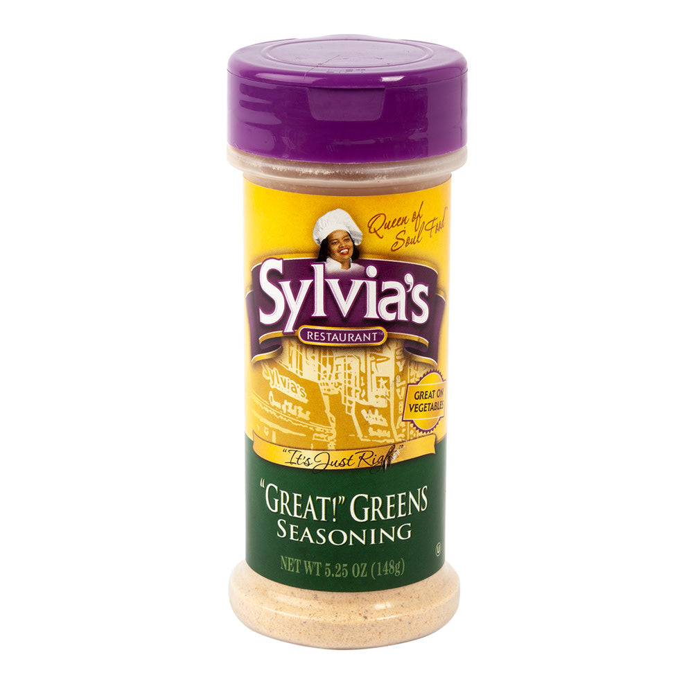 Wholesale Sylvia'S Great Greens Seasoning 5.25 Oz Shaker-12ct Case Bulk