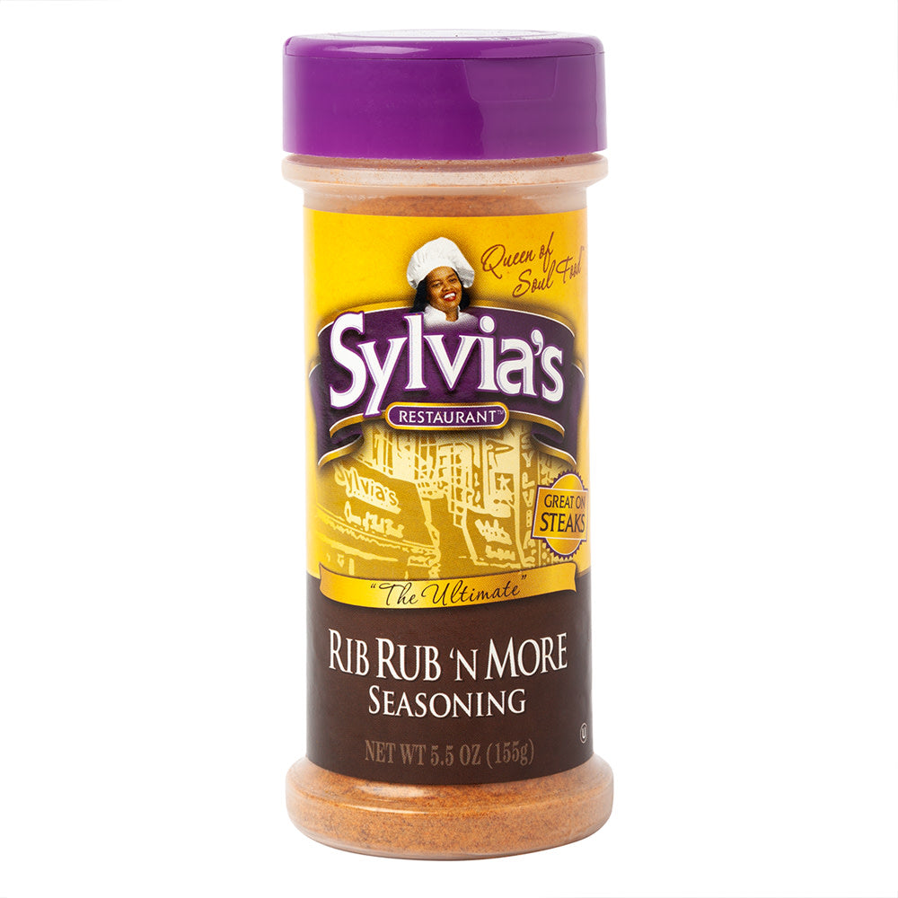 Wholesale Sylvia'S Rib Rub Seasoning 5.5 Oz Shaker-12ct Case Bulk