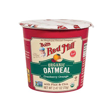 Wholesale Bob'S Red Mill Organic Cranberry Orange Oatmeal 2.47 Oz Cup- Bulk