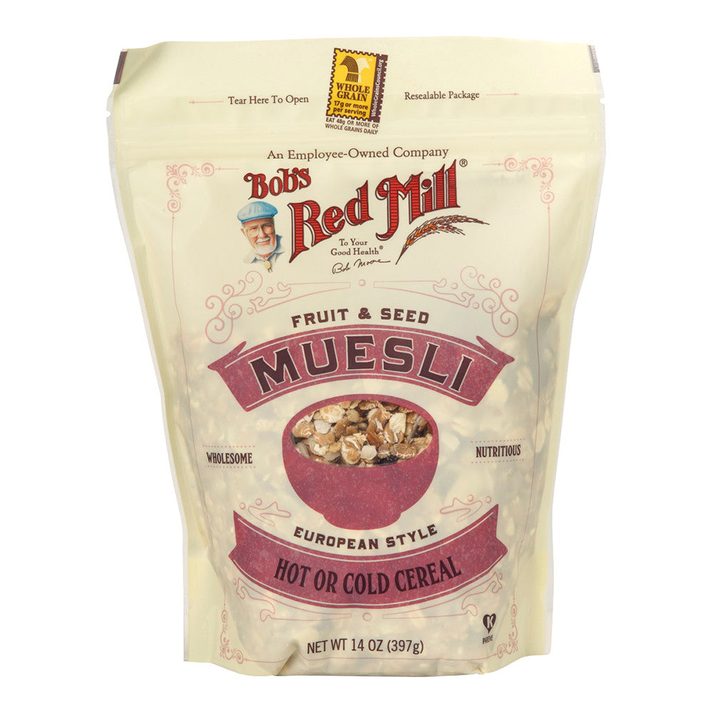 Bob'S Red Mill Fruit And Seed Muesli 14 Oz Pouch
