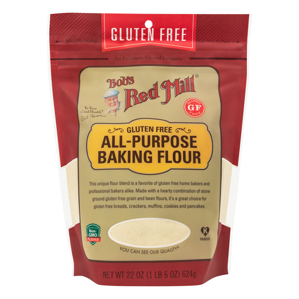 Bob'S Red Mill Gluten Free All Purpose Baking Flour 22 Oz Pouch