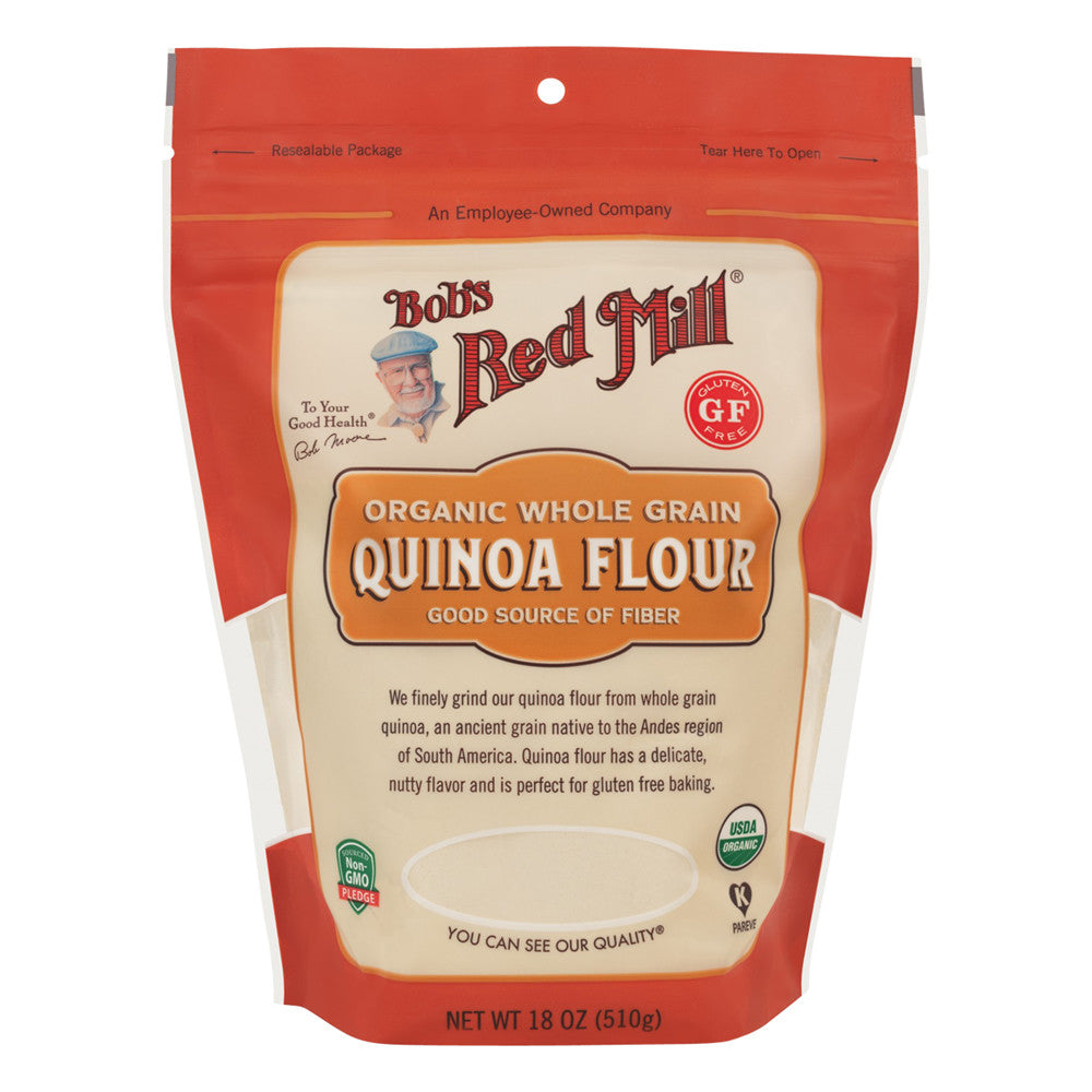 Bob'S Red Mill Organic Quinoa Flour 18 Oz Pouch
