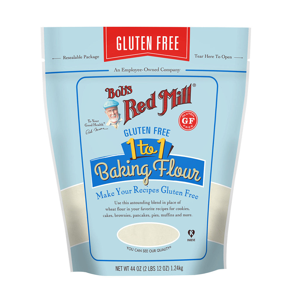 Bob'S Red Gluten Free 1 To 1 Baking Flour 44 Oz Pouch