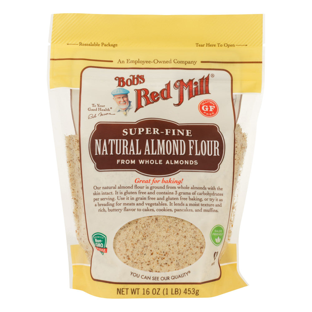 Wholesale Bob'S Red Mill Natural Almond Flour 16 Oz Pouch- Bulk