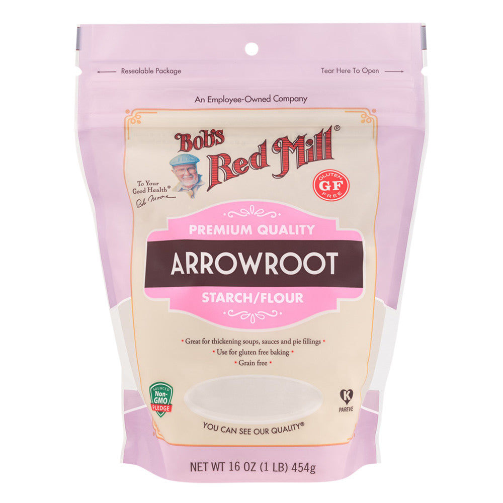 Wholesale Bob'S Red Mill Arrowroot Starch 16 Oz Pouch- Bulk