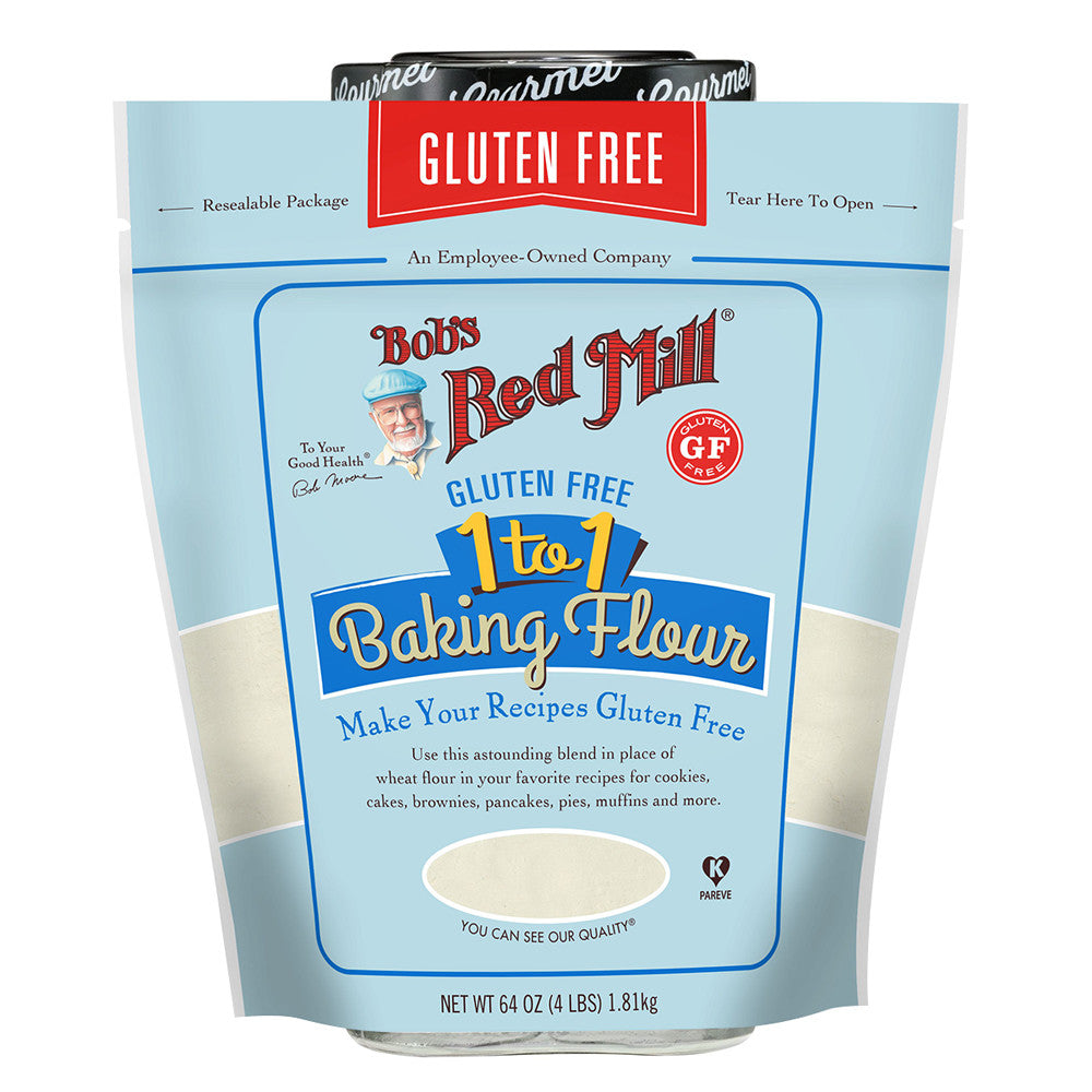 Bob'S Red Mill Gluten Free 1 To 1 Baking Flour 64 Oz Bag