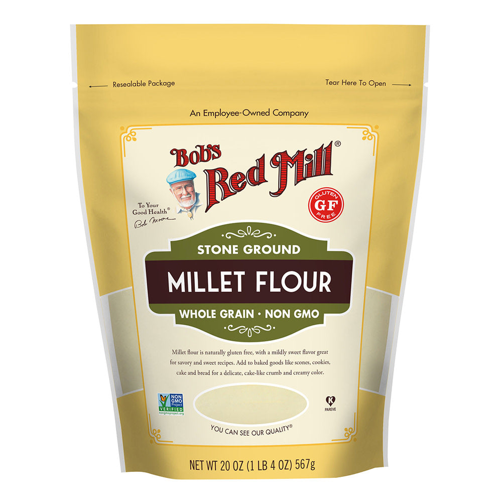 Bob'S Red Mill Millet Flour 20 Oz Pouch