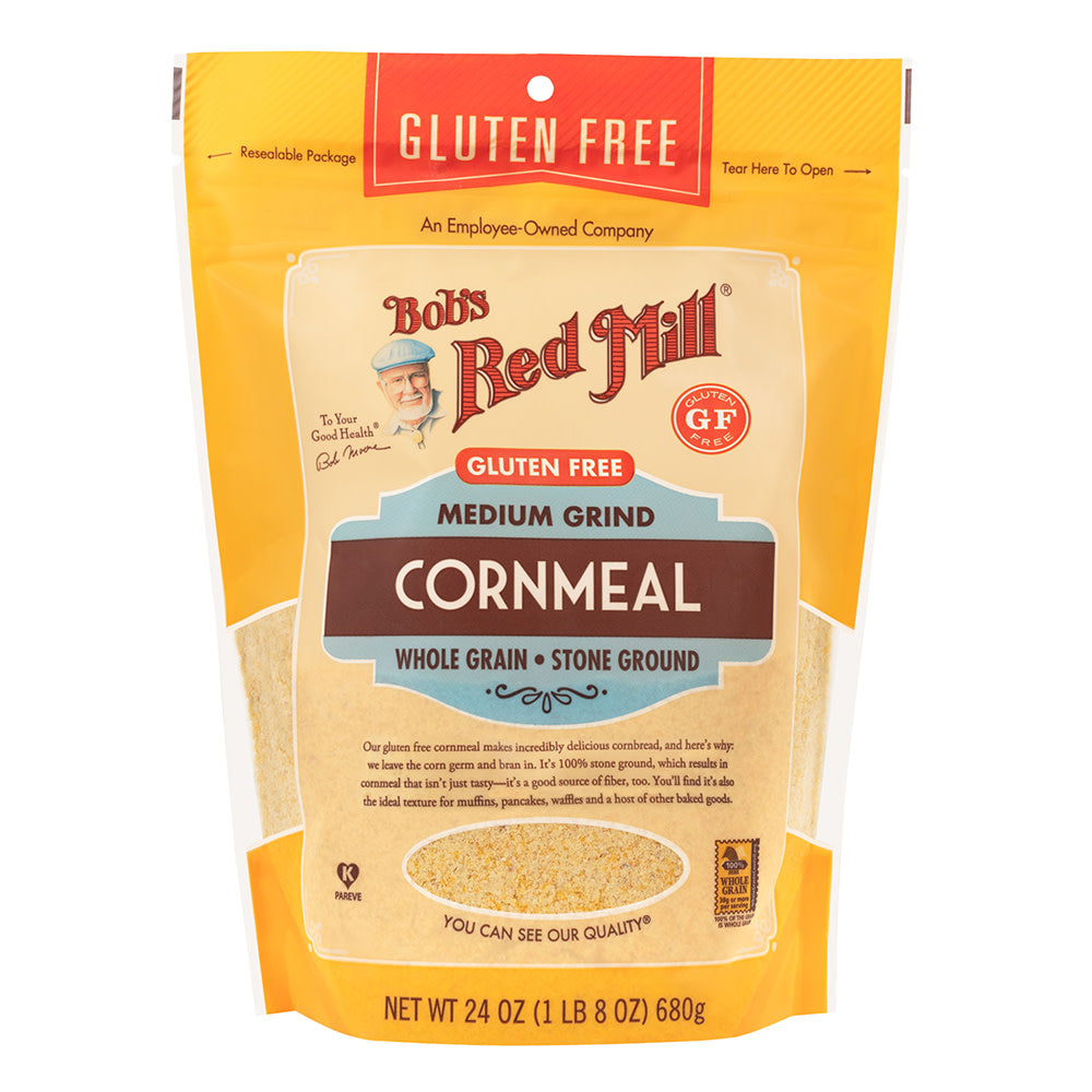 Bob'S Red Mill Gluten Free Cornmeal 24 Oz Pouch