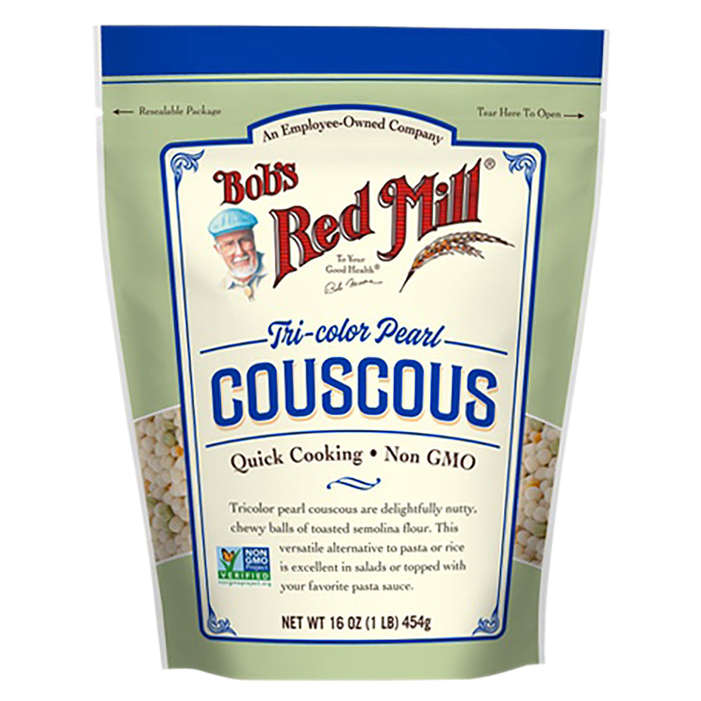 Bob'S Red Mill Tri-Color Pearl Couscous 16 Oz Pouch