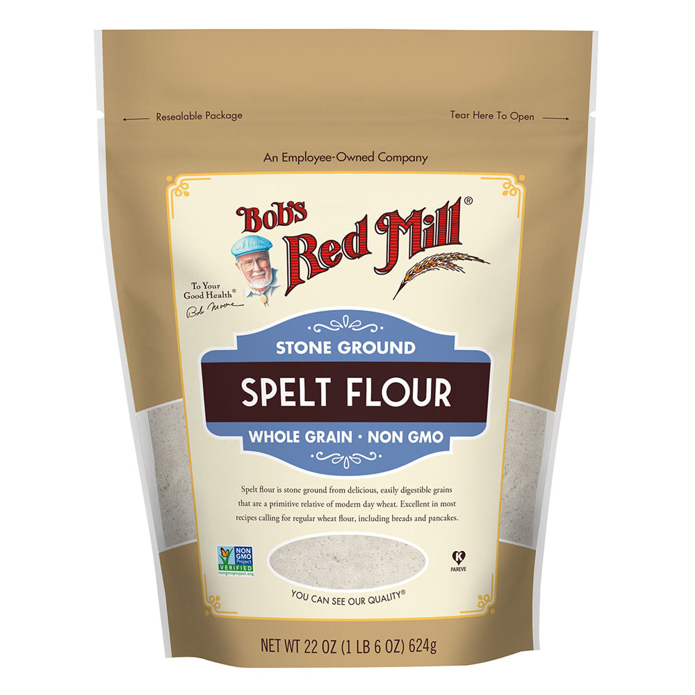 Bob'S Red Mill Spelt Flour 22 Oz Pouch