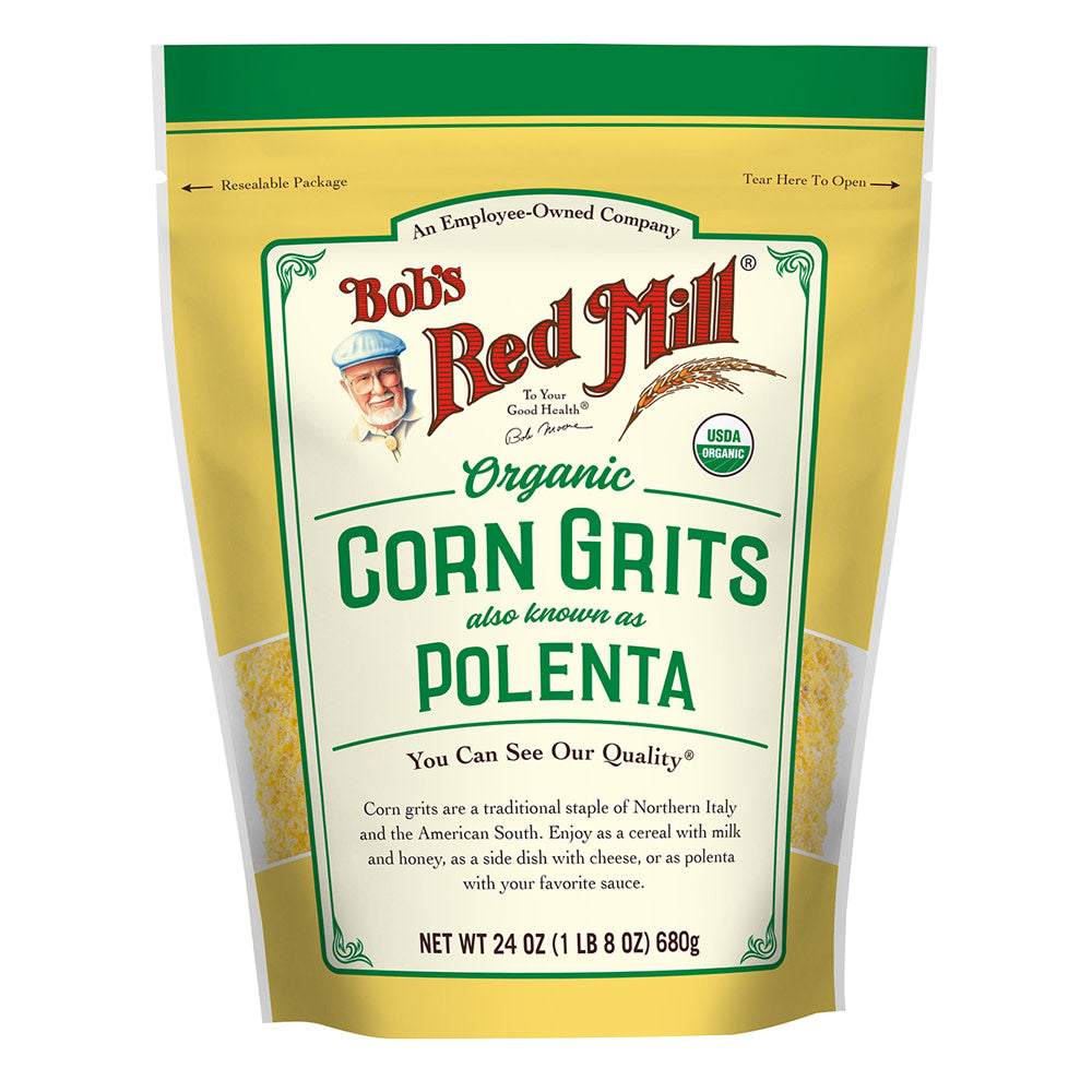 Bob'S Red Mill Organic Corn Grits & Polenta 24 Oz Pouch