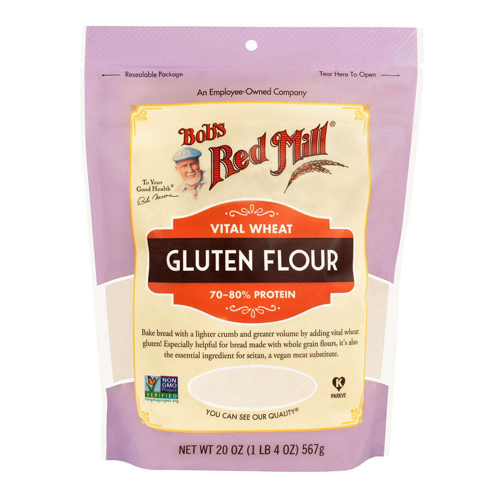 Bob'S Red Mill Vital Wheat Gluten Flour 20 Oz Pouch