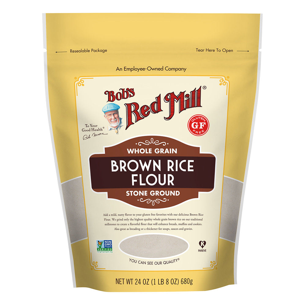 Bob'S Red Mill Brown Rice Flour 24 Oz Pouch