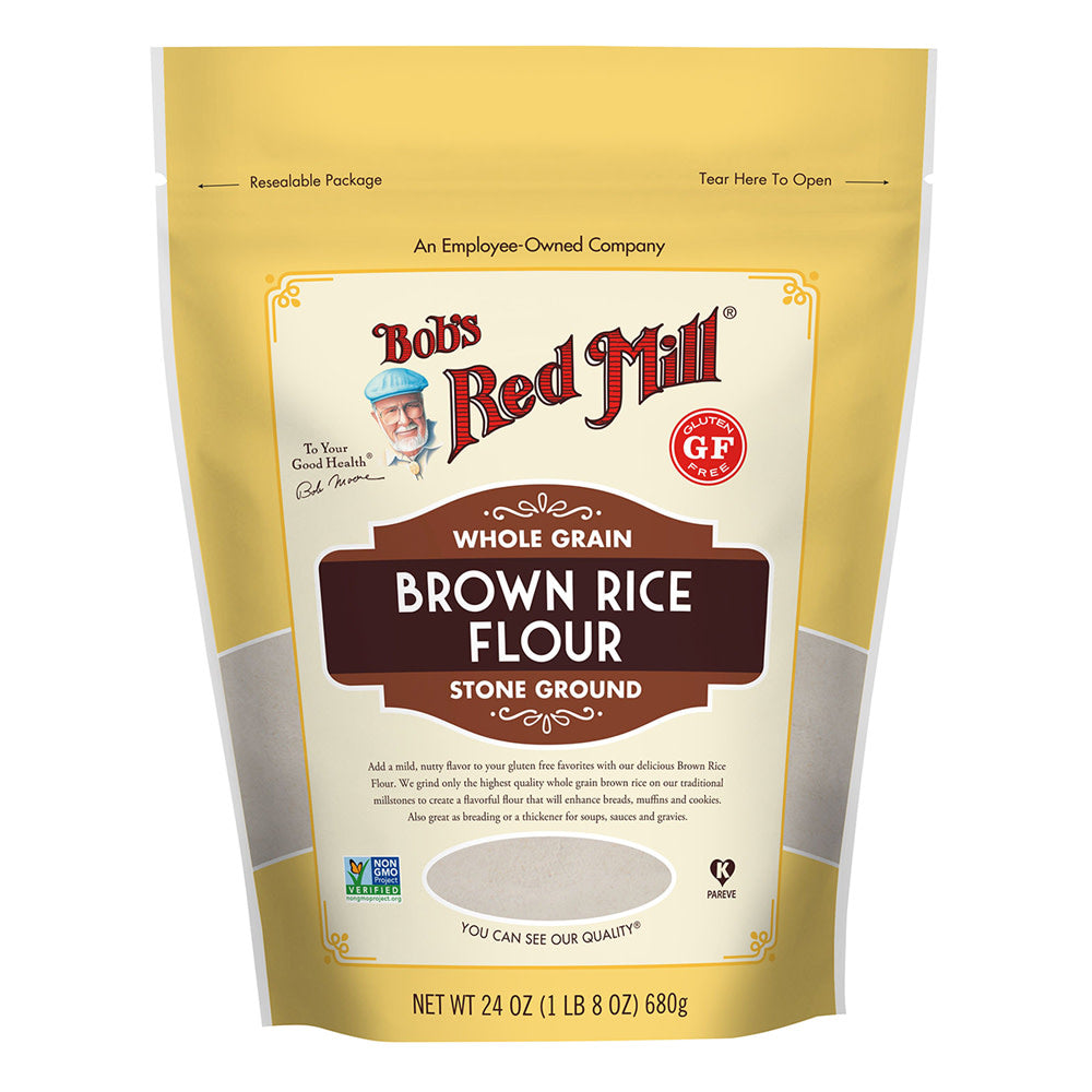 Wholesale Bob'S Red Mill Brown Rice Flour 24 Oz Pouch- Bulk
