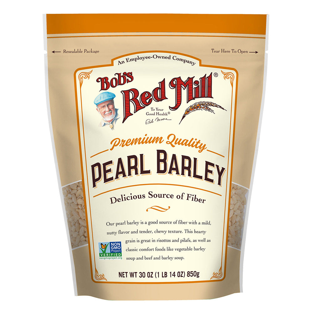 Wholesale Bob'S Red Mill Pearl Barley 30 Oz Pouch-4ct Case Bulk