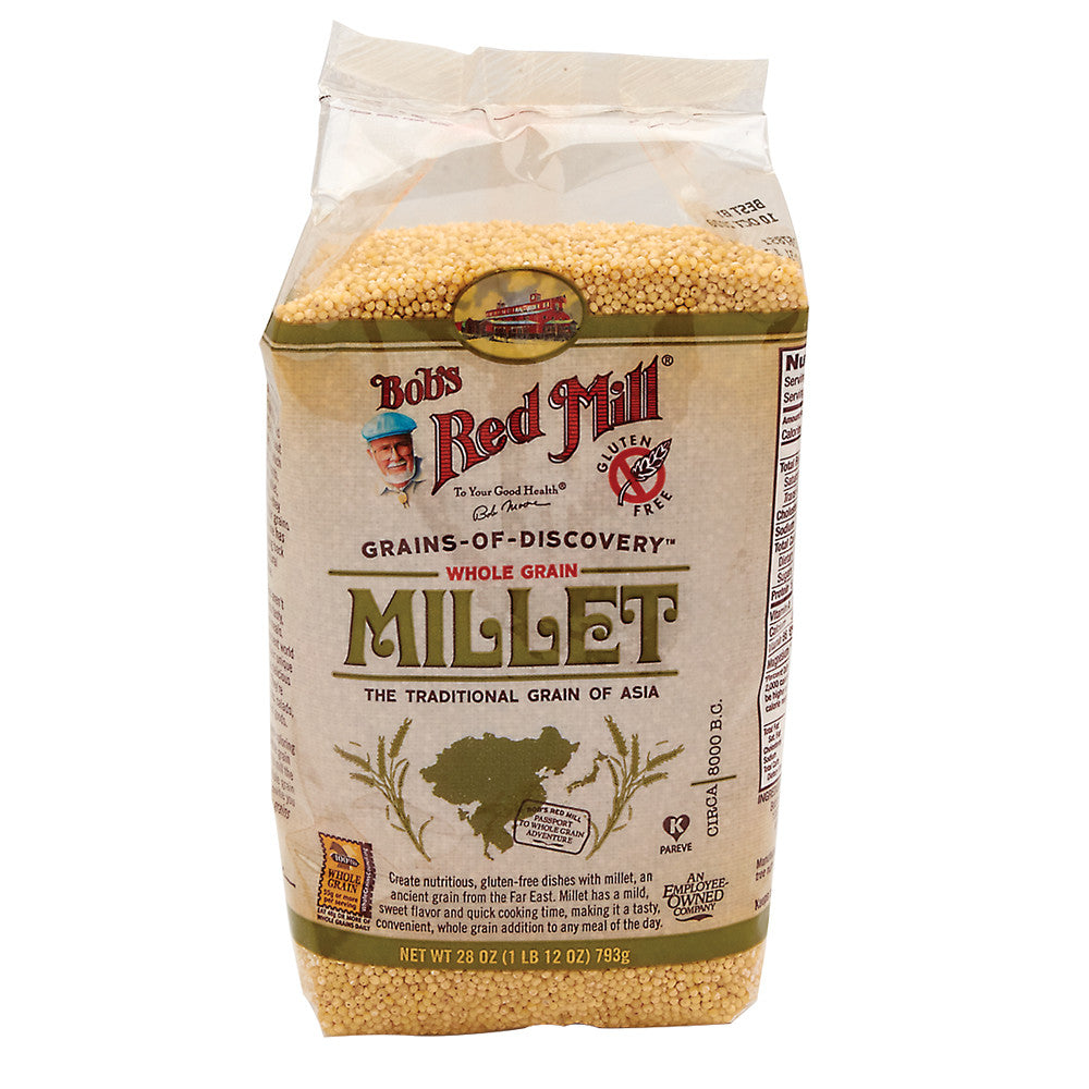 Wholesale Bob'S Red Mill Whole Grain Millet 28 Oz Pouch-4ct Case Bulk