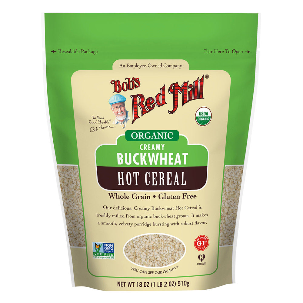 Wholesale Bob'S Red Mill Organic & Gluten Free Creamy Buckwheat Hot Cereal 18 Oz Pouch- Bulk