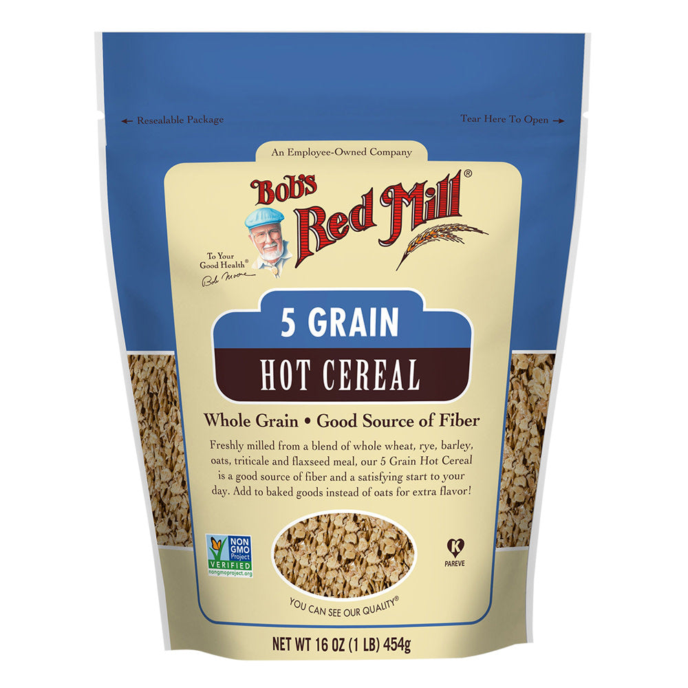 Wholesale Bob'S Red 5 Grain Hot Cereal 16 Oz Pouch-4ct Case Bulk