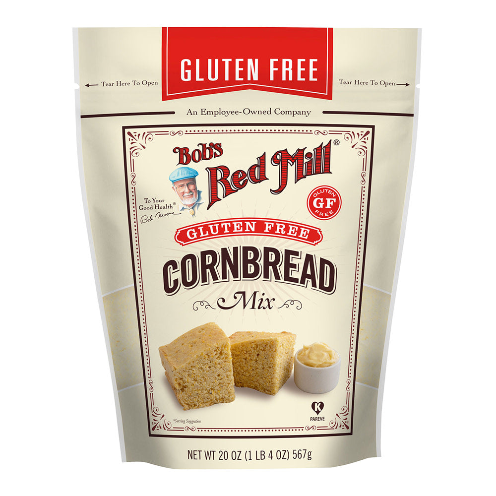 Bob'S Red Mill Gluten Free Cornbread Mix 20 Oz Pouch