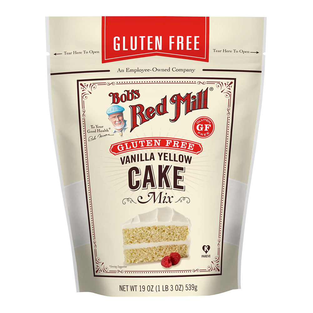 Wholesale Bob'S Red Mill Gluten Free Vanilla Cake Mix 19 Oz Pouch- Bulk