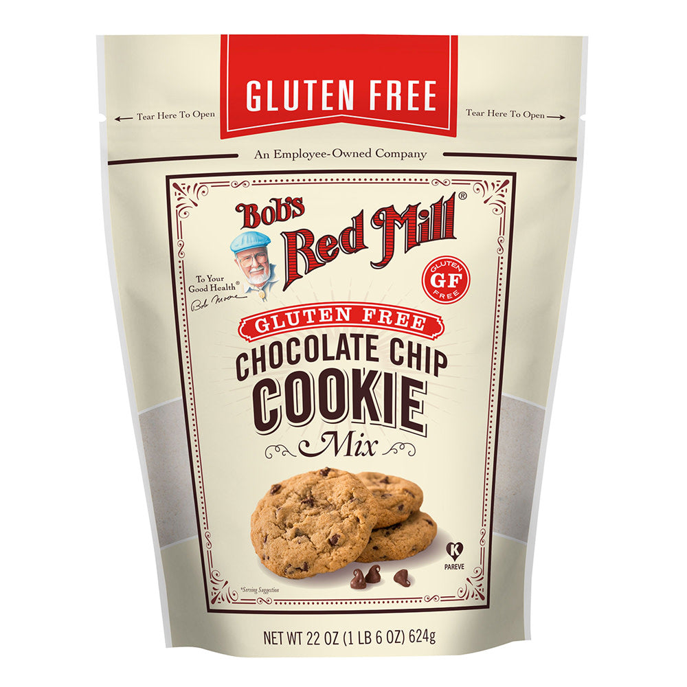 Bob'S Red Mill Gluten Free Chocolate Chip Cookie Mix 22 Oz Pouch