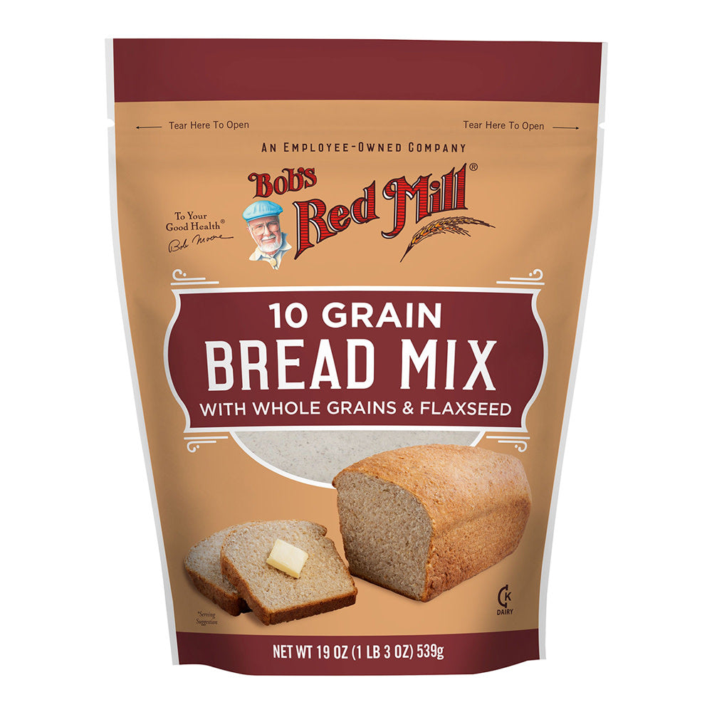 Bob'S Red Mill 10 Grain Bread Mix 19 Oz Pouch