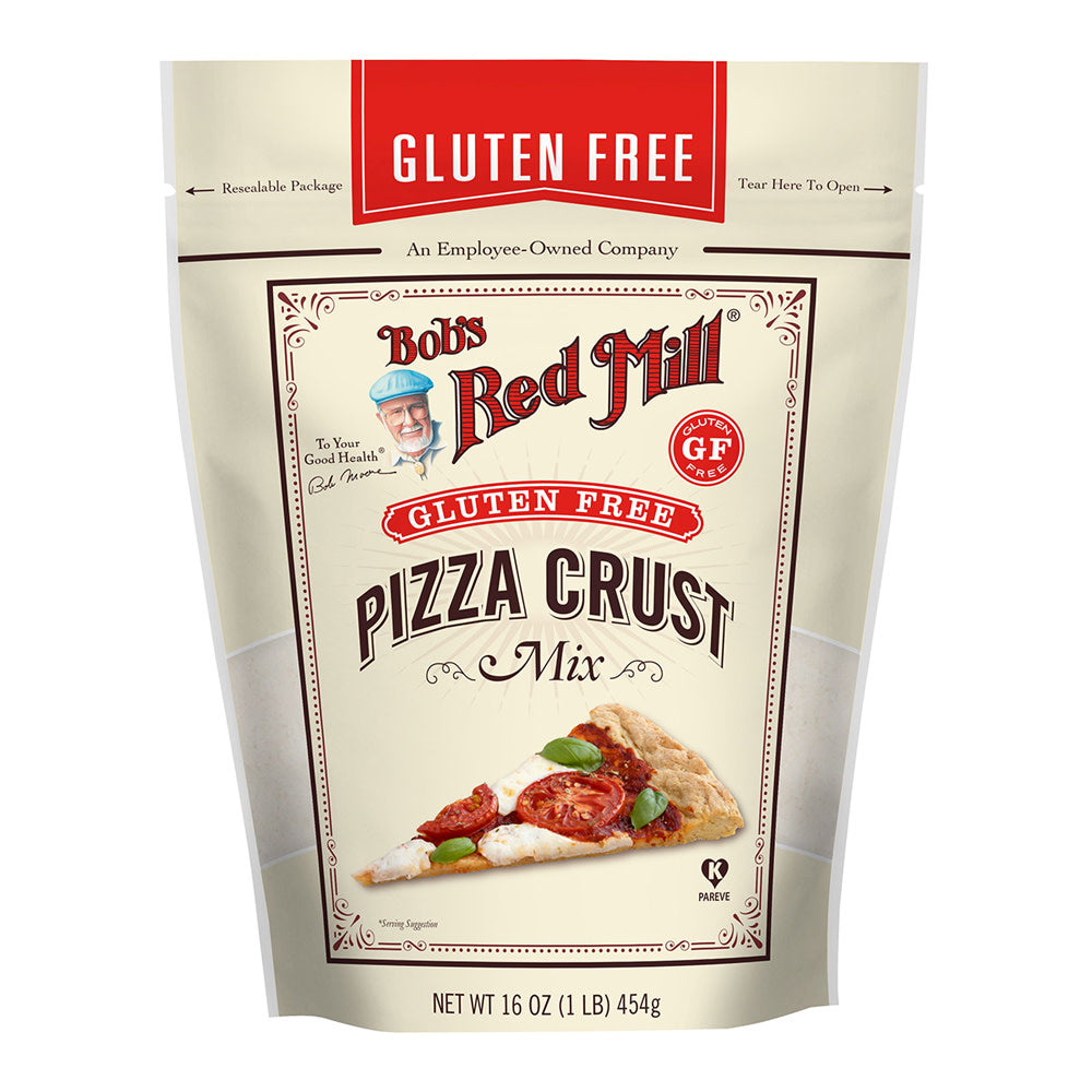 Bob'S Red Mill Gluten Free Pizza Crust Mix 16 Oz Pouch