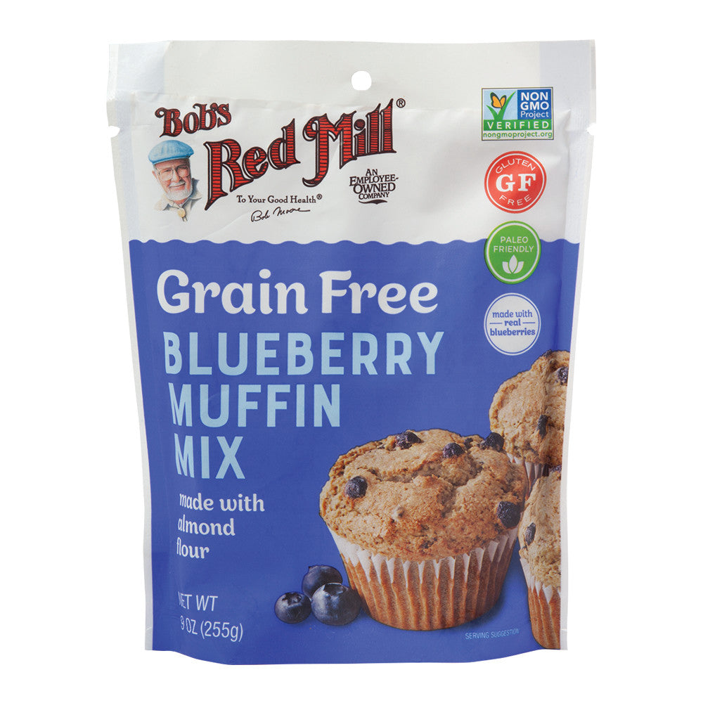 Bob'S Red Grain Free Blueberry Muffin Mix 9 Oz Pouch
