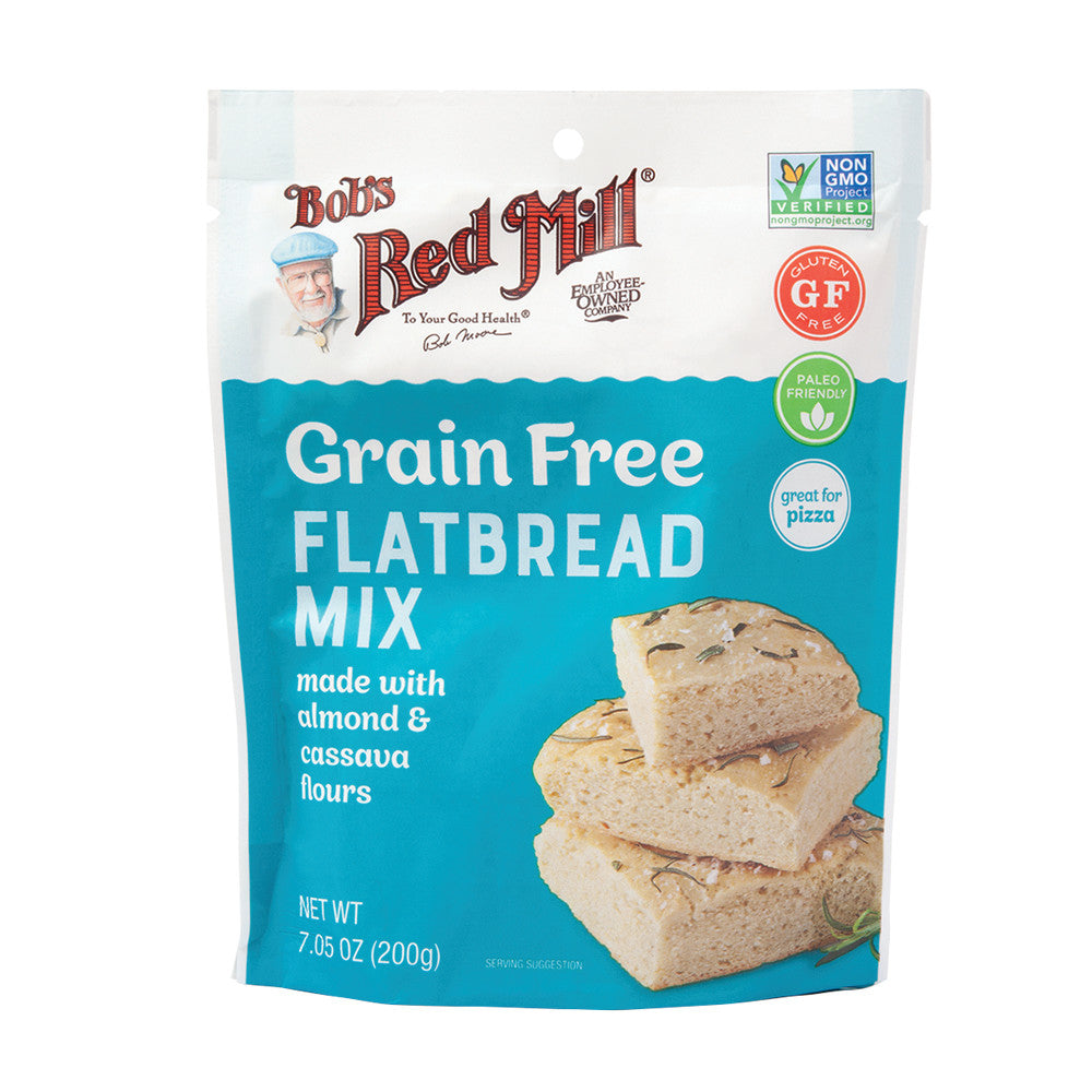 Bob'S Red Mill Grain Free Flat Bread Mix 7.05 Oz Pouch