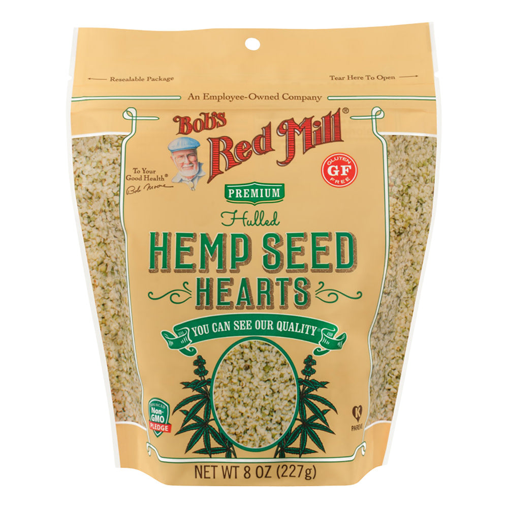 Wholesale Bob'S Red Mill Hemp Seed Hearts Hulled 8 Oz Pouch- Bulk