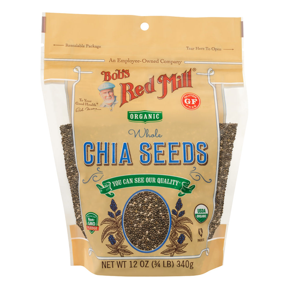 Bob'S Red Mill Organic Chia Seeds 12 Oz Pouch