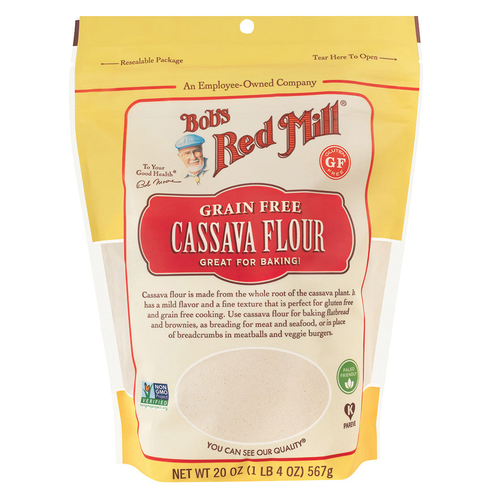 Bob'S Red Mill Cassava Flour 20 Oz Pouch