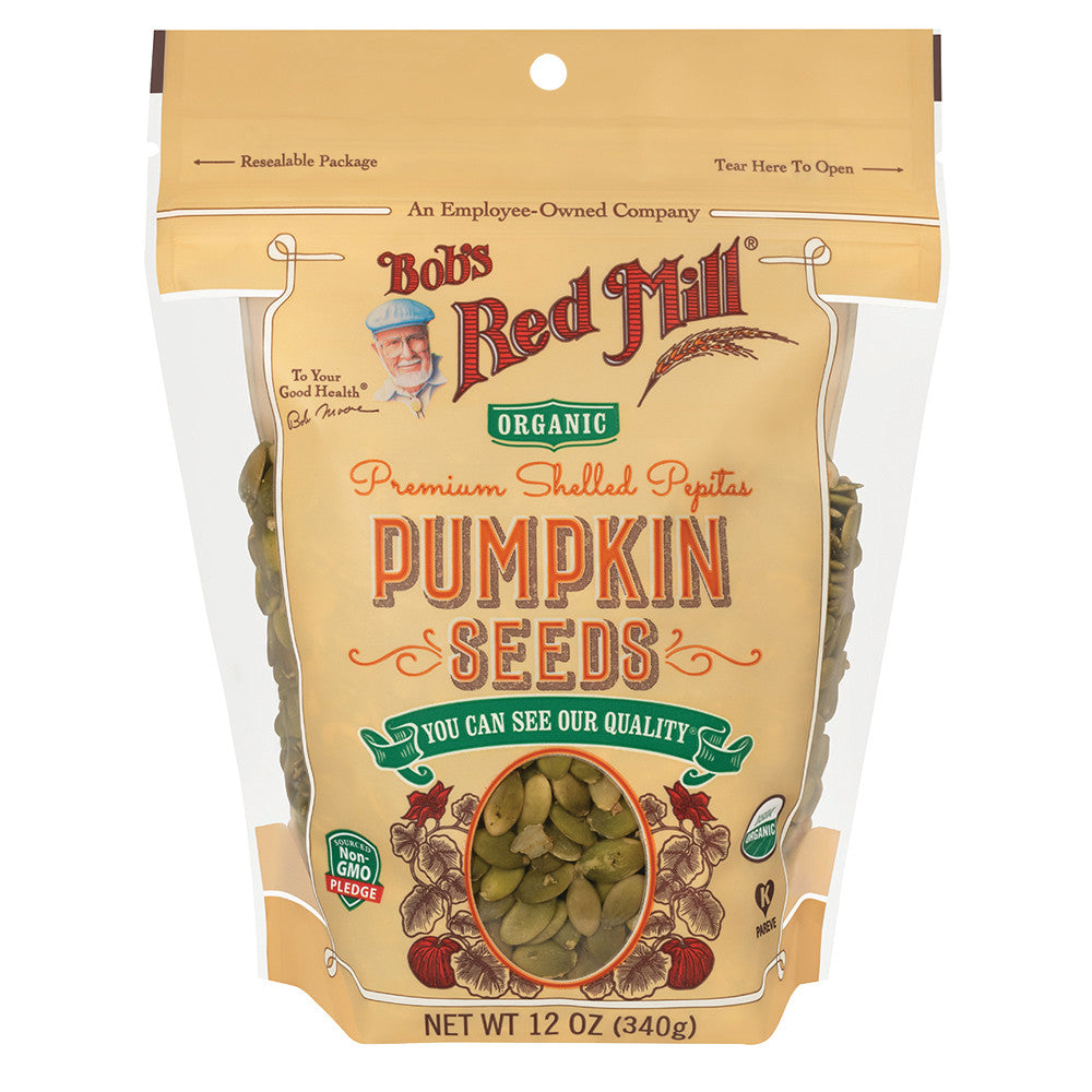 Wholesale Bob'S Red Mill Organic Pumpkin Seeds 12 Oz Pouch- Bulk