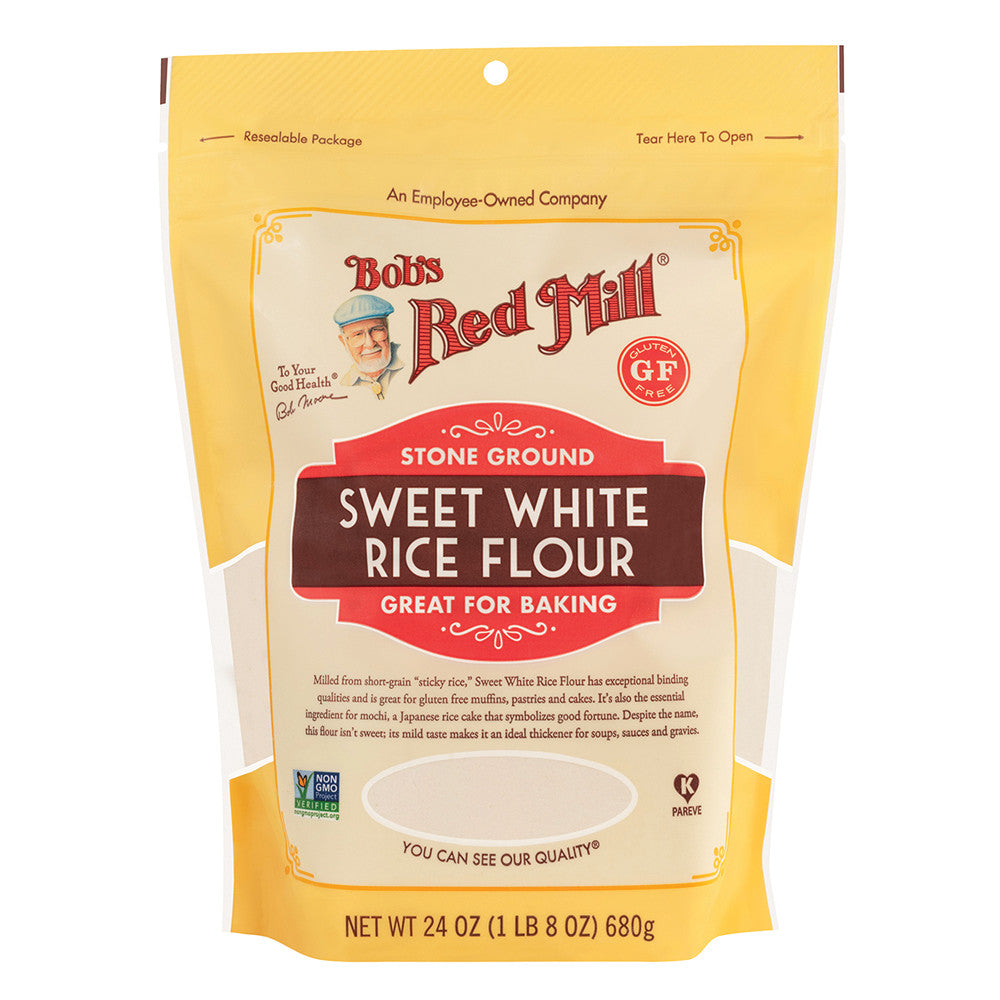 Bob'S Red Mill Sweet White Rice Flour 24 Oz Pouch