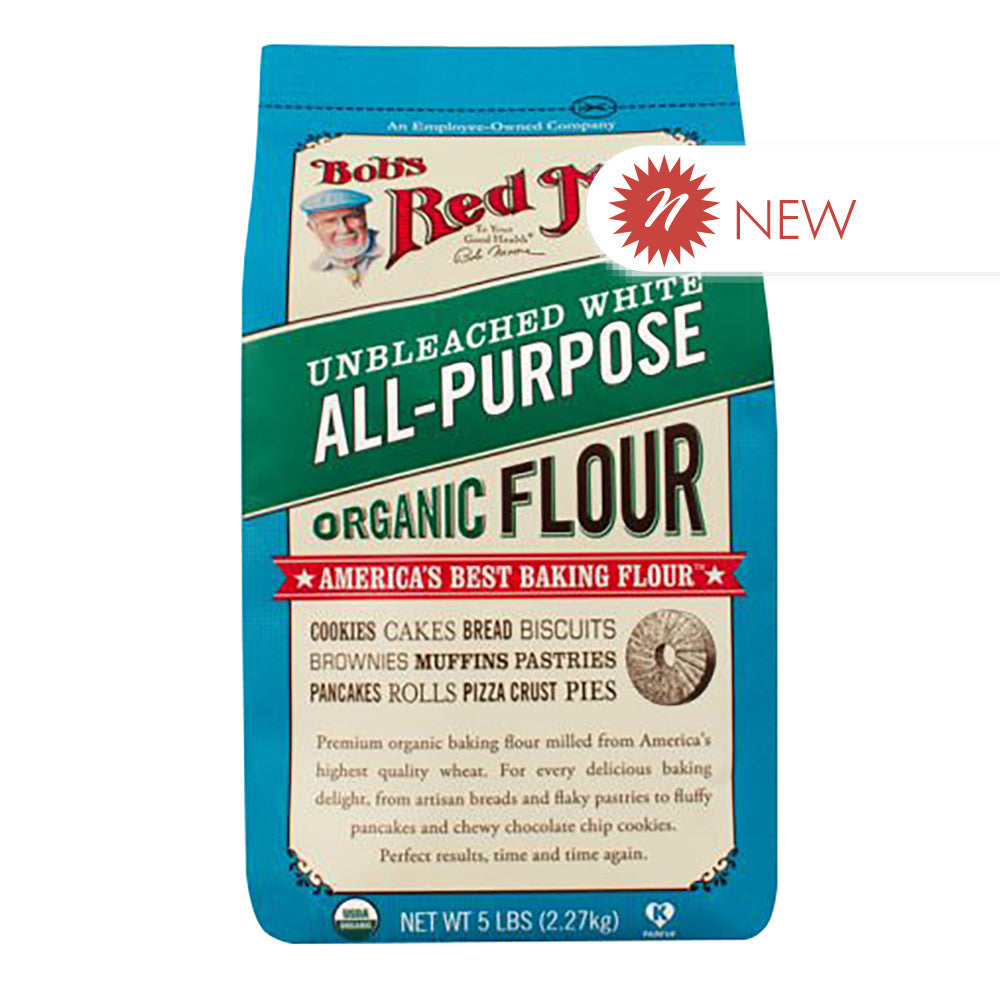 Wholesale Bob'S Red - Organic All Purpose Flour - 5Lb-8ct Case Bulk