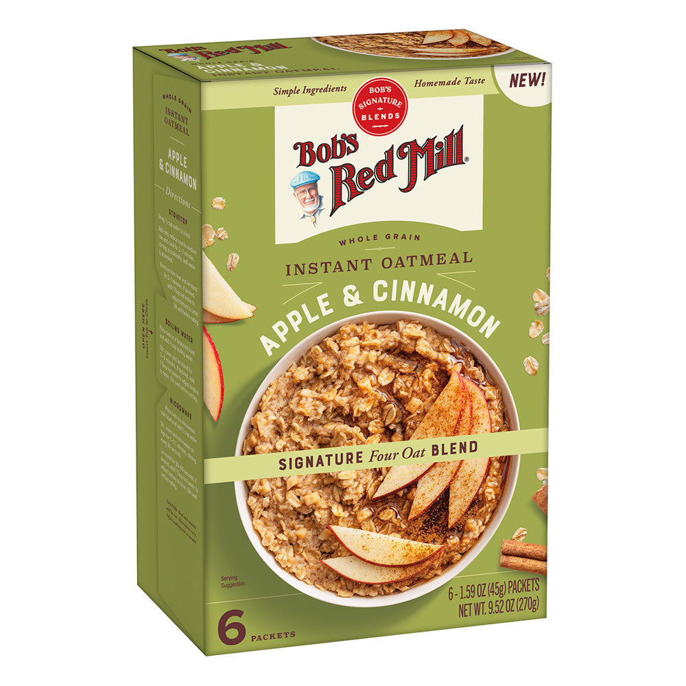 Wholesale Bob'S Red Mill Apple Cinnamon Oatmeal 9.52 Oz Box- Bulk