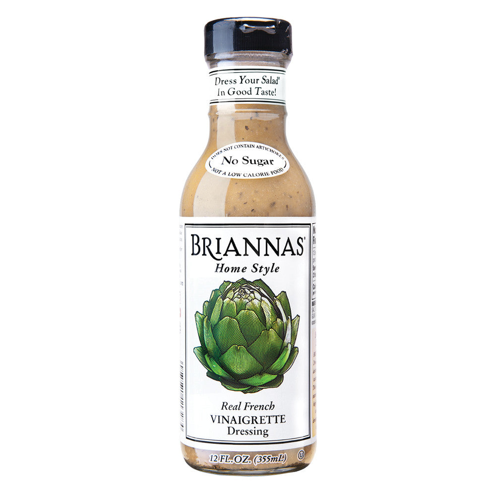 Wholesale Briannas French Vinaigrette Dressing 12 Oz Bottle- Bulk