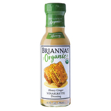 Wholesale Briannas Organic Honey Ginger Vinaigrette 10 Oz Bottle- Bulk