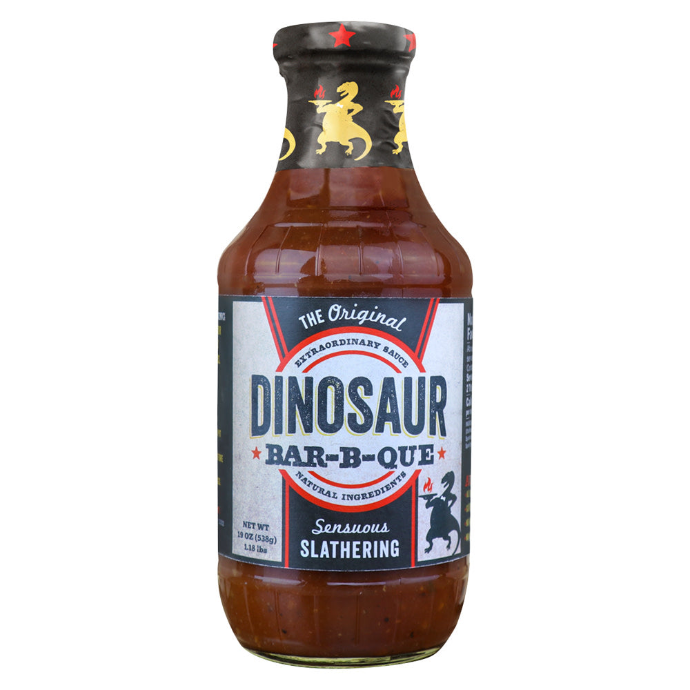 Wholesale Dinosaur Bar-B-Que Sensuous Slathering Sauce 19 Oz Bottle- Bulk