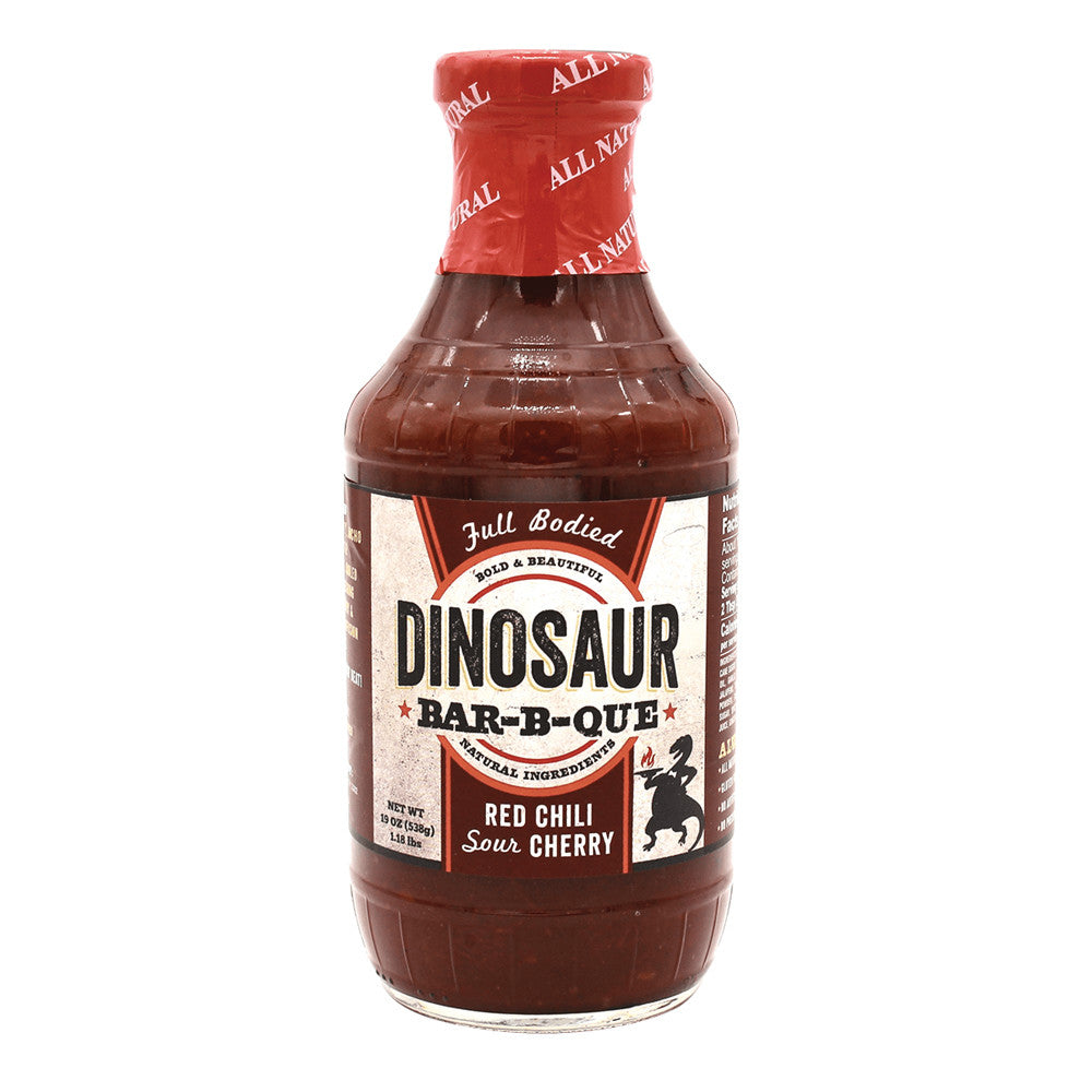 Dinosaur Bar-B-Que Chili Sour Cherry Sauce 19 Oz Bottle