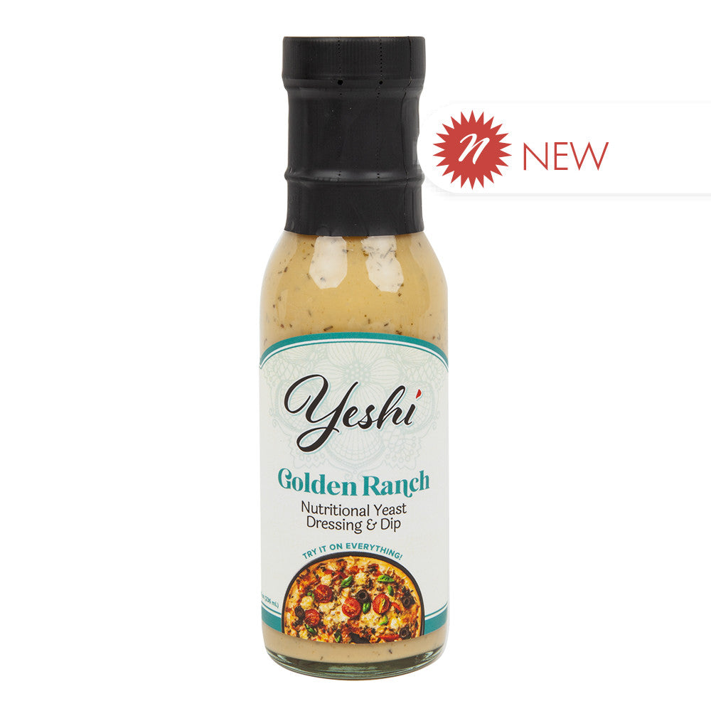 Wholesale Yeshi Nutritional Yeast Golden Ranch 8 Oz Bottle-6ct Case Bulk